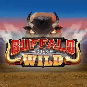 Buffalo Goes Wild slot visual from Mancala Gaming available on pistolo-finland.com