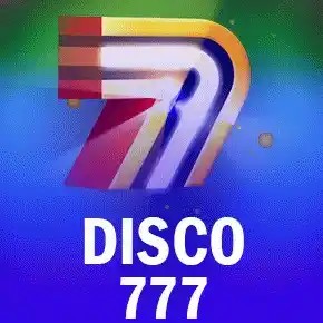 Disco 777 by OneXTwo Gaming, showcased at pistolo-finland.com – game logo