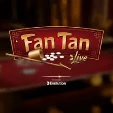 Official Live Dealer logo: Fan Tan by Evolution at Pistolo