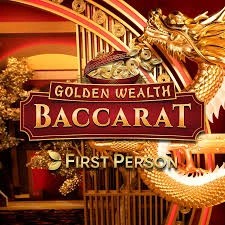 Golden Wealth Baccarat game by Evolution – logo hosted on Pistolo