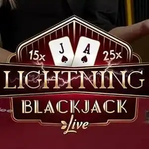 Try Lightning Blackjack slot by Evolution on pistolo-finland.com – logo image
