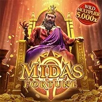 Midas Fortune by PG Soft, showcased at pistolo-finland.com – game logo