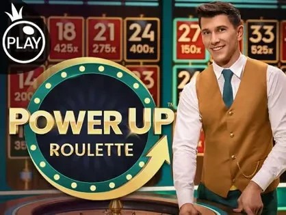 Power UP Roulette logo by Pragmatic Play Pistolo